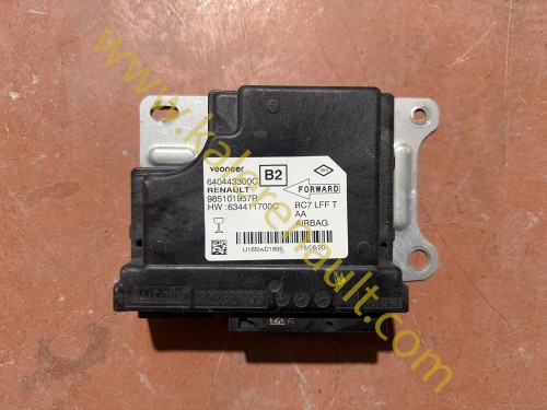 Renault Megane 4 Faz 1 Airbag Beyni 985101957R Renault Megane 4 Faz 1 Airbag Beyni 985101957R