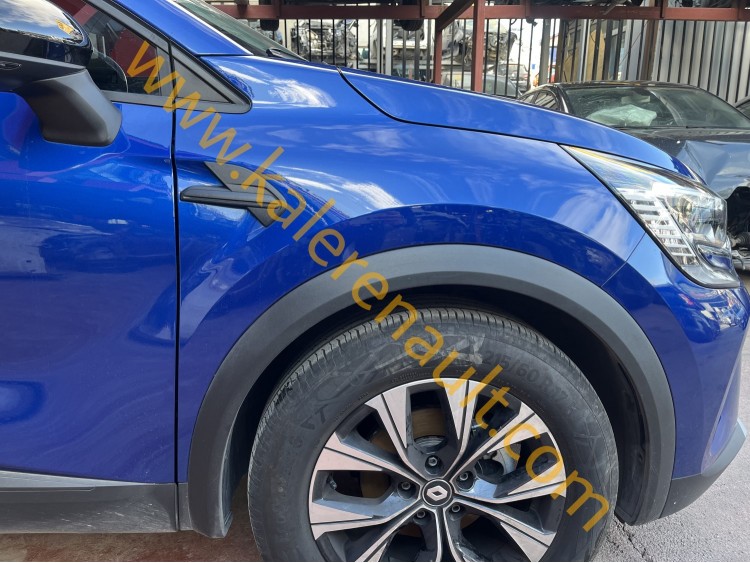 Renault Captur 2 Sağ Ön Çamurluk (Demir Mavi)