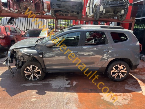 Dacia Duster 2 XJD Kesme Tavan Arka (Duman Gri)