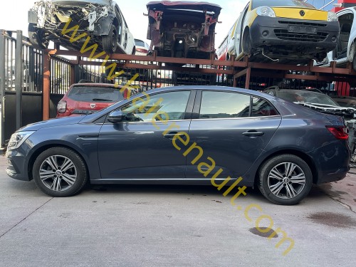 Renault Megane 4 Tavan Arka Komple (Titanyum Gri)