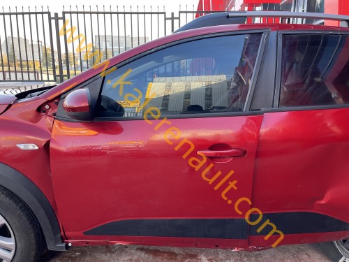 Dacia Sandero 3 Sol Ön Kapı (Mercan Kırmızı)