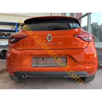 Renault Clio 5 Arka Tampon (Mercan Turuncu)